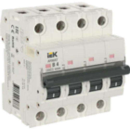 IEK ARMAT Автоматический выключатель M06N 4P B 4А (AR-M06N-4-B004)