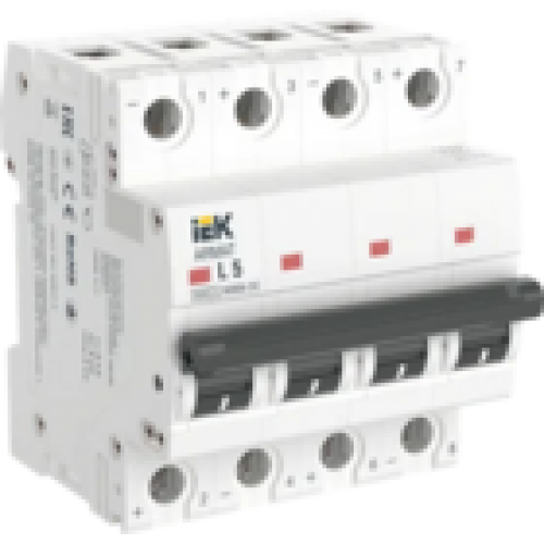 IEK ARMAT Автоматический выключатель M06N-DC 4P L 5А (AR-M06N-4-L005DC)