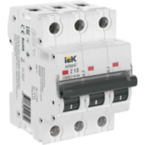 IEK ARMAT Автоматический выключатель M10N 3P Z 13А (AR-M10N-3-Z013)