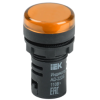 IEK Лампа AD22DS(LED)матрица d=22мм желтый 110В AC/DC (BLS10-ADDS-110-K05)