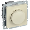 IEK BRITE Светорегулятор поворотно-нажимной 600Вт СС10-1-0-БрКр бежевый (BR-D20-0600-K10)