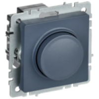 IEK BRITE Светорегулятор поворотно-нажимной 600Вт СС10-1-0-БрМ маренго (BR-D20-0600-K35)