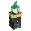 IEK Переключатель LAY5-BK2365 на 2 положения зеленый (BSW90-BK-2-K06)