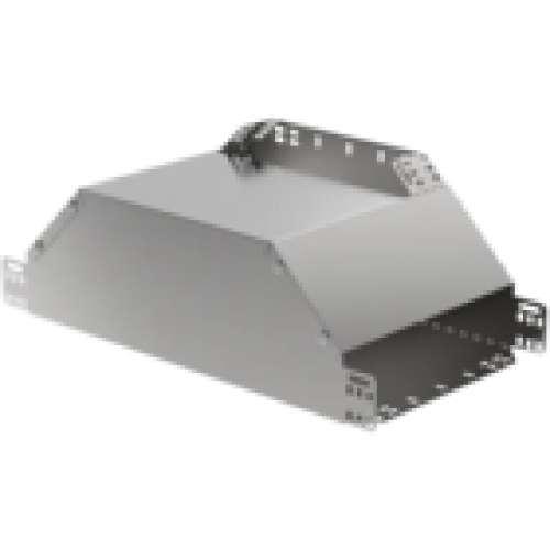 IEK Ответвитель Т-образный вертикальный вверх боковой 80х150 HDZ (CLM50D-OVVB-080-150-HDZ)
