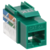 IEK ITK Модуль Keystone Jack кат.6A UTP 110 IDC 90град зелёный (CS1-1C6AU-11-02)