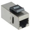 IEK ITK Проходной адаптер кат.5E FTP RJ45-RJ45 Keystone Jack (CS7-1C5EF)