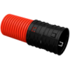IEK Труба гофрированная двустенная ПНД d=160мм красная (35м) (CTG12-160-K04-035-R)