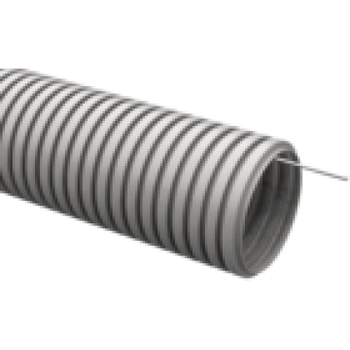 IEK ELASTA Труба гофрированная ПВХ d=16мм с зондом (25м) (CTG20-16-K41-025I)