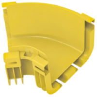 IEK ITK Поворот горизонтальный 45град оптического лотка 120мм (DS-120-LL23F)