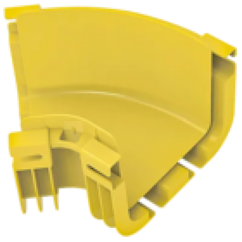 IEK ITK Поворот горизонтальный 45град оптического лотка 120мм (DS-120-LL23F)