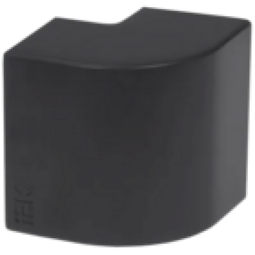 IEK ELECOR Угол внешний КМН 40х25 черный (4шт/компл) (EL-KK10D-N-040-025-K02)