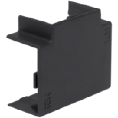 IEK ELECOR Угол Т-образный КМТ 15х10 черный (4шт/компл) (EL-KK10D-T-015-010-K02)