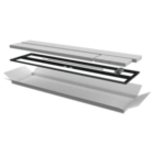 IEK ITK Дверь перфорированная двустворчатая для шкафа LINEA N 42U 600мм черная (LN05-42U6X-D2P)