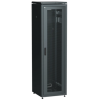 IEK ITK LINEA N Шкаф сетевой 19 47U 600х800мм перфорированная передняя дверь черный (LN05-47U68-P)