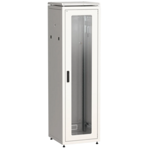 IEK ITK LINEA N Шкаф сетевой 19 33U 600х600мм стеклянная передняя дверь серый (LN35-33U66-G)