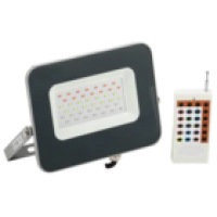 IEK Прожектор светодиодный СДО 07-30RGB multicolor IP65 серый (LPDO7RGB-01-30-K03)