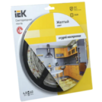IEK Лента светодиодная 5м блистер LSR-3528Y60-4.8-IP65-12V-eco (LSR1-4-060-65-1-05)