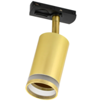 IEK LIGHTING Светильник 4116 декоративный трековый поворотный под лампу GU10 золото (LT-USB0-4116-GU10-1-K22)
