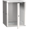 IEK ITK Шкаф настенный LINEA W 18U 600х600мм дверь стекло RAL 7035 (LWR3-18U66-GF)