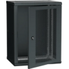 IEK ITK Шкаф настенный LINEA W 18U 600х450мм дверь перфорированная RAL 9005 (LWR5-18U64-PF)