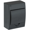 IEK KREPTA 3 Корпус пластиковый ЩРН-П-6 IP41 черный (MKP12-N-06-41-K02)
