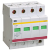 IEK Ограничитель импульсных перенапряжений ОПС1-B 4Р 30/60кА 400B (MOP20-4-B)