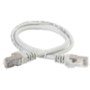 IEK ITK Коммутационный шнур (патч-корд) кат.6A S/FTP LSZH 1м серый (PC01-C6ASL-1M)