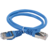 IEK ITK Коммутационный шнур (патч-корд) кат.6 FTP LSZH 2м синий (PC03-C6FL-2M)