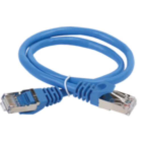 IEK ITK Коммутационный шнур (патч-корд) кат.6 FTP LSZH 2м синий (PC03-C6FL-2M)