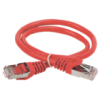 IEK ITK Коммутационный шнур (патч-корд) кат.5E FTP PVC 15м красный (PC04-C5EF-15M)