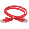 IEK ITK Коммутационный шнур (патч-корд) кат.6 UTP LSZH 15м красный (PC04-C6UL-15M)