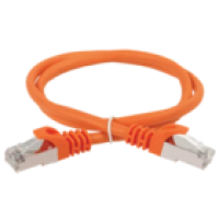 IEK ITK Коммутационный шнур (патч-корд) кат.6 FTP LSZH 10м оранжевый (PC07-C6FL-10M)