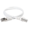IEK ITK Коммутационный шнур (патч-корд) кат.5E FTP LSZH 3м белый (PC08-C5EFL-3M)