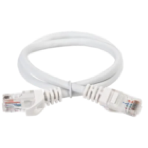 IEK ITK Коммутационный шнур (патч-корд) кат.5E UTP LSZH 15м белый (PC08-C5EUL-15M)