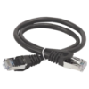 IEK ITK Коммутационный шнур (патч-корд) кат.6 FTP LSZH 15м чёрный (PC09-C6FL-15M)