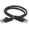IEK ITK Коммутационный шнур (патч-корд) кат.6 UTP LSZH 10м чёрный (PC09-C6UL-10M)