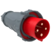 IEK Вилка переносная ССИ-034 63А-6ч/380-415В 3Р+РЕ IP67 MAGNUM (PSN02-063-4)