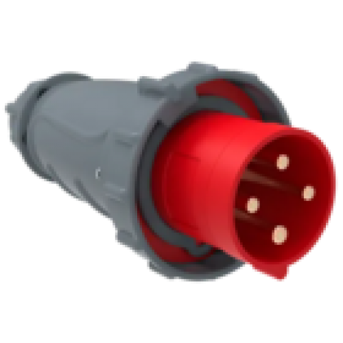 IEK Вилка переносная ССИ-034 63А-6ч/380-415В 3Р+РЕ IP67 MAGNUM (PSN02-063-4)