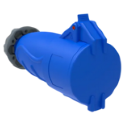 IEK Розетка переносная ССИ-213 16А-6ч/200-250В 2P+PE IP44 MAGNUM (PSN21-016-3)