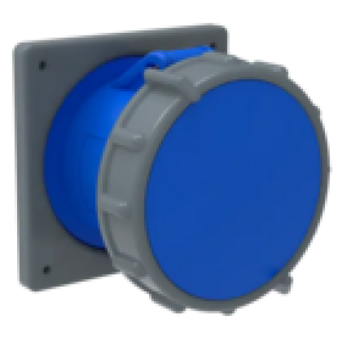 IEK Розетка встраиваемая ССИ-433 63А-6ч/200-250В 2Р+PЕ IP67 MAGNUM (PSN71-063-3-2-67)