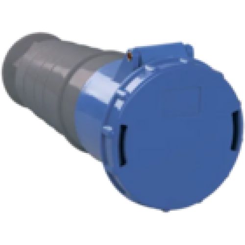 IEK Розетка переносная ССИ-233 2P+PE 63А 200-250В IP54 (PSR21-063-3)