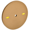 IEK Трубка термоусадочная ТТУ нг-LS 8/4 желтая (100м/упак) (UDRS-D8-100-K05)