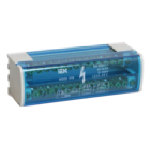 IEK Шины на DIN-рейку в корпусе (кросс-модуль) ШНК 2х15 L+PEN (YND10-2-15-125)