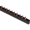 IEK Шина соединительная типа PIN (штырь) 1Р 100А шаг 27мм (1м) (YNS51-1-100)