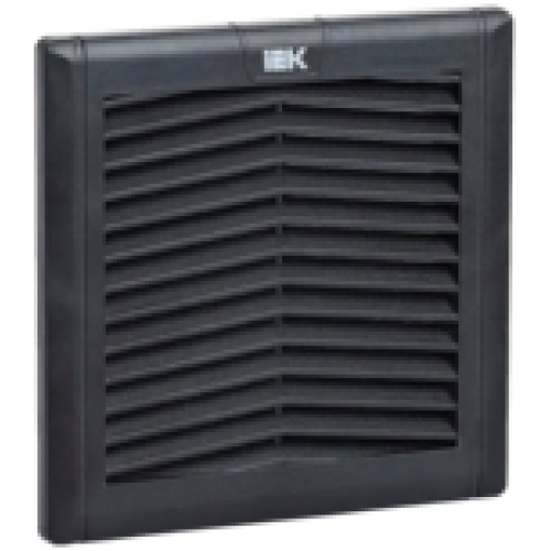 IEK Фильтр с решеткой для вентилятора ВФИ 65-105м3/час черный (YVR10D-EF-065-55-K02)