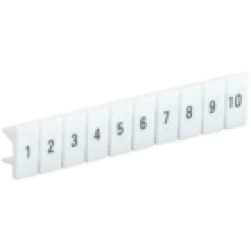IEK Маркеры для КПИ-2,5мм2 с нумерацией №№ 1-10 (YZN11M-002-K00-10)
