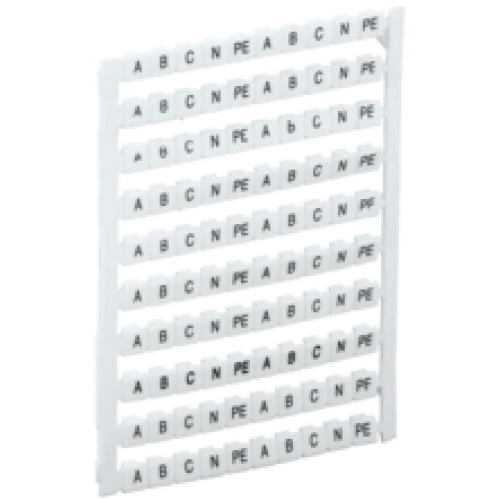 IEK Маркеры для КВИ-4/16мм2 с символами A, B, C, N, PE (YZN30M-004-K00-A)